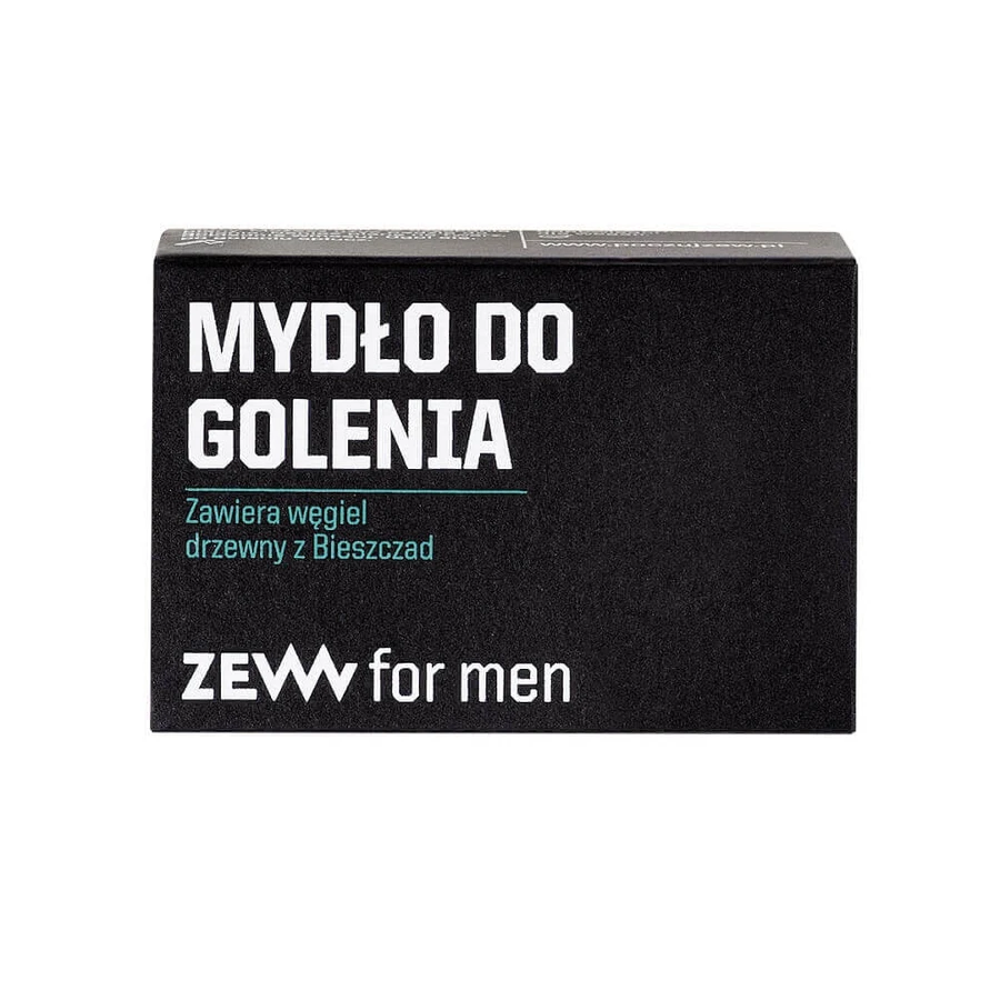 Мыло для бритья Zew For Men с древесным углем из Бещад, 85 мл: цены и характеристики