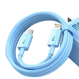 Cablu Baseus CAYS001903 Lightning - USB-C PD 20W 480Mbps 1m - albastru