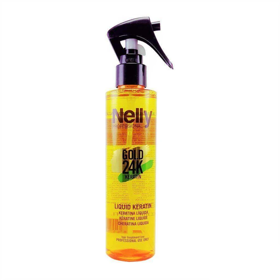 Рідкий кератин Gold 24K Keratin, 200 мл, Nelly Professional, Nelly Professional: ціни та характеристики