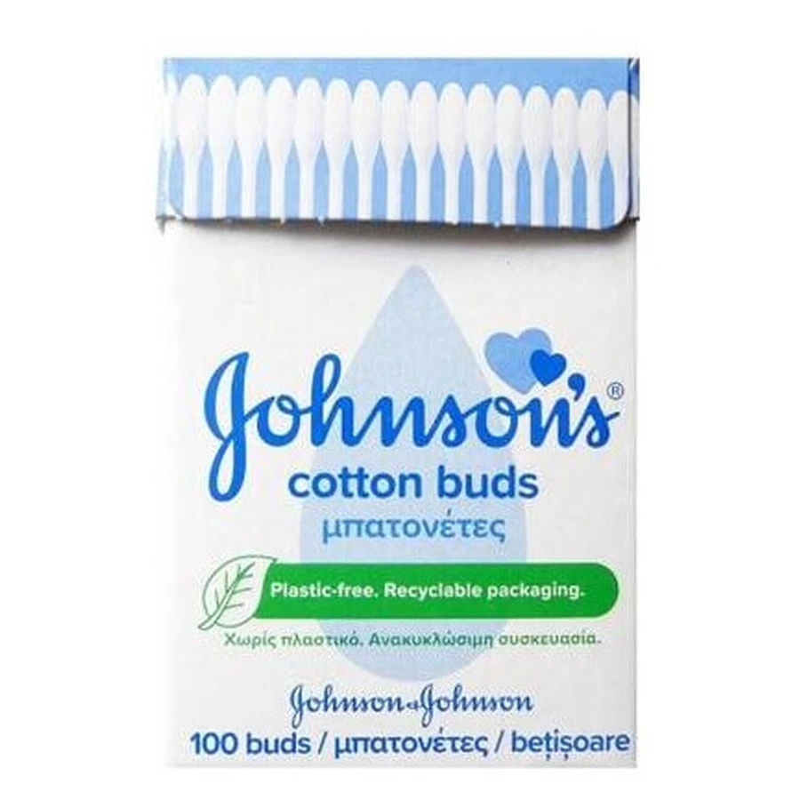 Johnson's, Cotton Buds, 100 шт: ціни та характеристики
