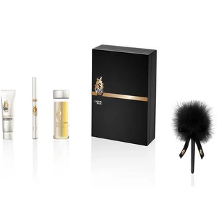 Yes For Lov Love Box Set Масло для масажу 30 мл + Олівець для тіла Cherry + Стимулюючий гель для жінок 10 г + Стимулююче перо