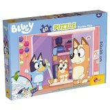 Розмальовка-максі, 4 роки+, Bluey, 60 деталей, Lisciani