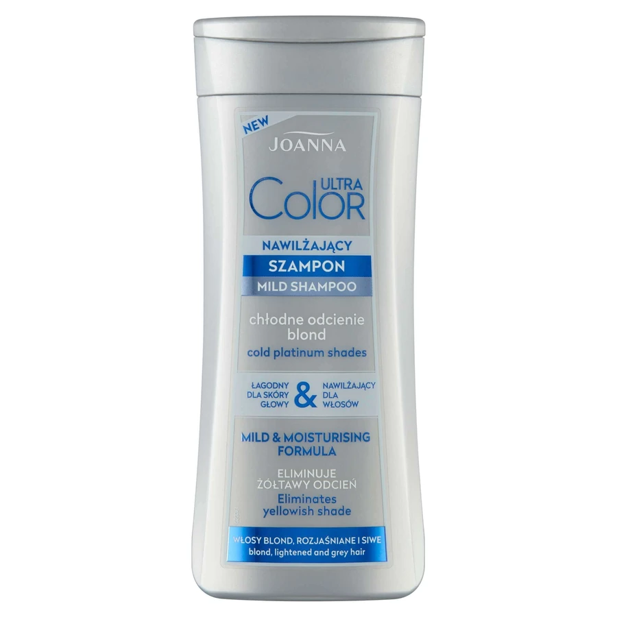 М'який зволожуючий шампунь для світлого волосся Joanna Ultra Color, 200 мл: ціни та характеристики