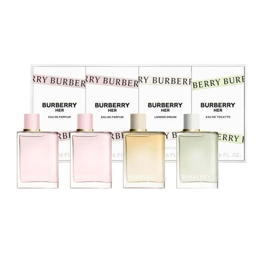 Burberry Her Miniatures Set Her Eau de Parfum 5 мл + Her London Dream Eau de Parfum 5 мл + Her Eau de Toilette 5 мл: цены и характеристики