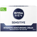 Успокаивающий увлажняющий крем Nivea Men Sensitive, 50 мл