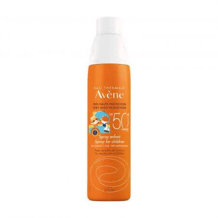 Avene Дитячий сонцезахисний спрей SPF 50+, 200 мл, Avene: ціни та характеристики