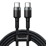 Baseus CATKLF-ALG1 Cablu USB-C - USB-C PD QC 100W 5A 2m - gri