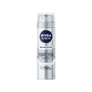 Піна для гоління Nivea Men Skin Protection Silver Protect, 200 мл