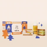 Mydlarnia Cztery Szpaki Mężne Trio Set beard oil 30 ml + hair and beard soap 110 g + body soap 110 g