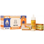 Mydlarnia Cztery Szpaki Mężne Trio Set beard oil 30 ml + hair and beard soap 110 g + body soap 110 g: цены и характеристики