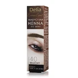 Традиційна хна для брів Delia Eyebrow Expert 4.0 Brown, 2 г