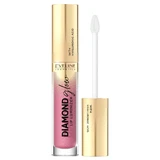 Eveline Cosmetics Diamond Glow Lip Luminizer Hyaluronic Acid Lip Gloss 05 Toffee, 4,5 мл