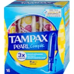 Tampax Тампони з аплікатором Pearl Compak Regular, 16 шт.: ціни та характеристики