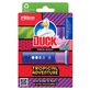 Туалетные диски Duck Fresh Discs «Тропическое приключение», цветные гелевые, 36 мл