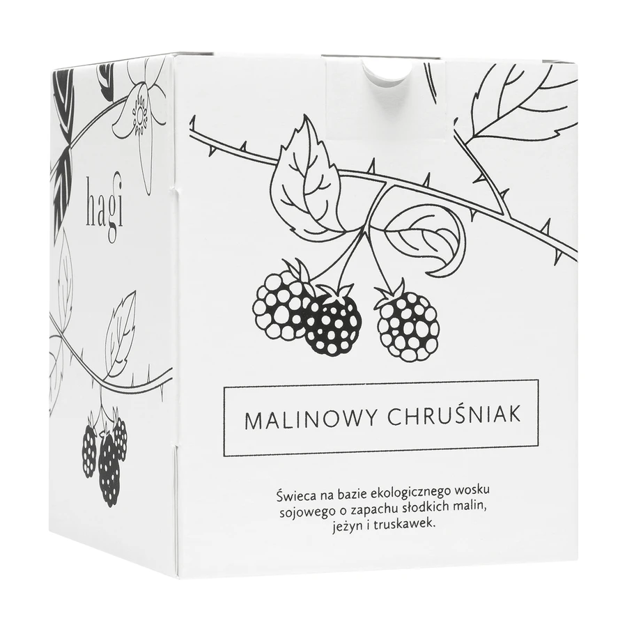 Соевая свеча Hagi Raspberry Chruniak, 215 мл: цены и характеристики