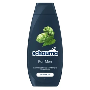 Schauma Men, Восковой шампунь с хмелем, 400 мл