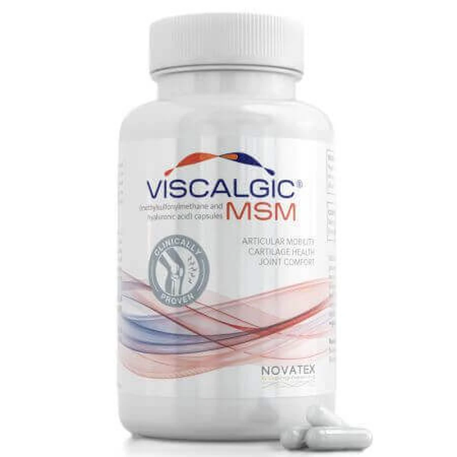 Viscalgic MSM, 120 капсул, Novatex Bioengineering: цены и характеристики