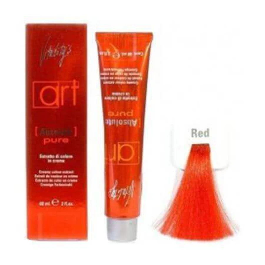 Vitality's Art Absolute Перманентная краска для волос с аммиаком Pure Red Fortifying Colour 60 мл: цены и характеристики
