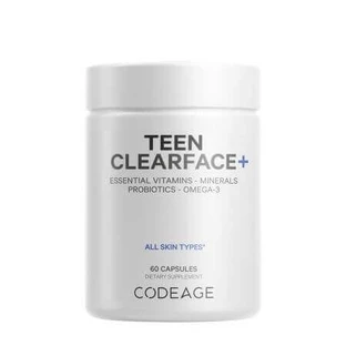 Мультивитаминный комплекс Teen Clearface CodeAge Teen Clearface CodeAge Teen, 60 капсул, GNC