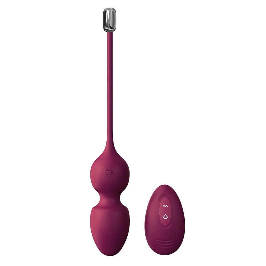 Marc Dorcel Love Balls Вібраційні кульки Geisha з дистанційним керуванням Plum: ціни та характеристики