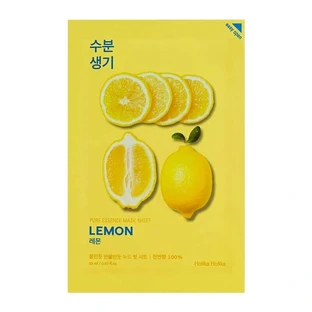 Holika Holika Pure Essence Lemon Sheet Mask, 20 мл