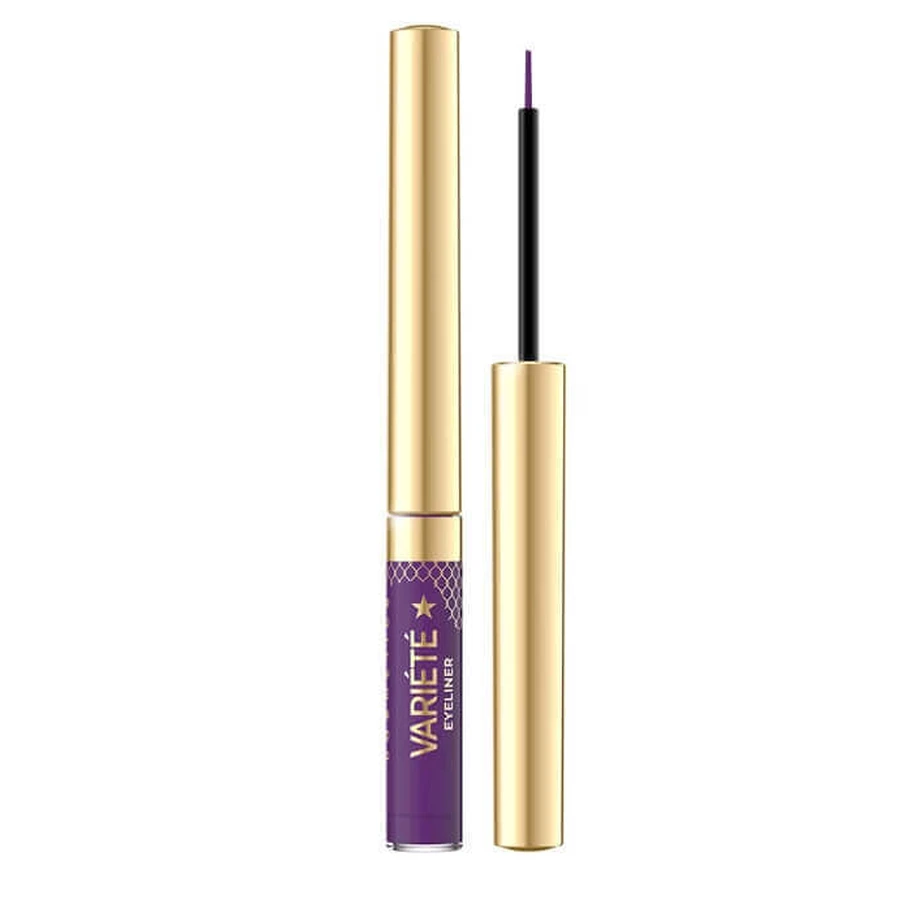 Eveline Cosmetics, Variete, кольорова підводка для повік у чорнильниці № 5, фіолетова, 2,8 мл: ціни та характеристики