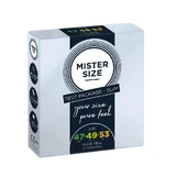 Презервативи Mister Size підходять для розмірів 47 мм 49 мм 53 мм, 3 шт