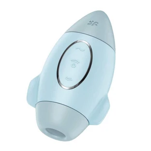 Воздушный эхтастический стимулятор Satisfyer Mission Control синий, 1 шт.