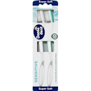 Зубна щітка Dontodent Sensitive Super Soft Sensitive, 2 шт.