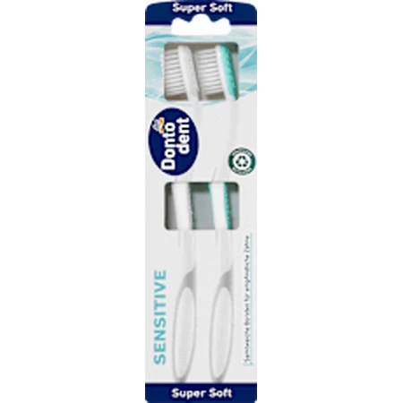 Зубна щітка Dontodent Sensitive Super Soft Sensitive, 2 шт.: ціни та характеристики