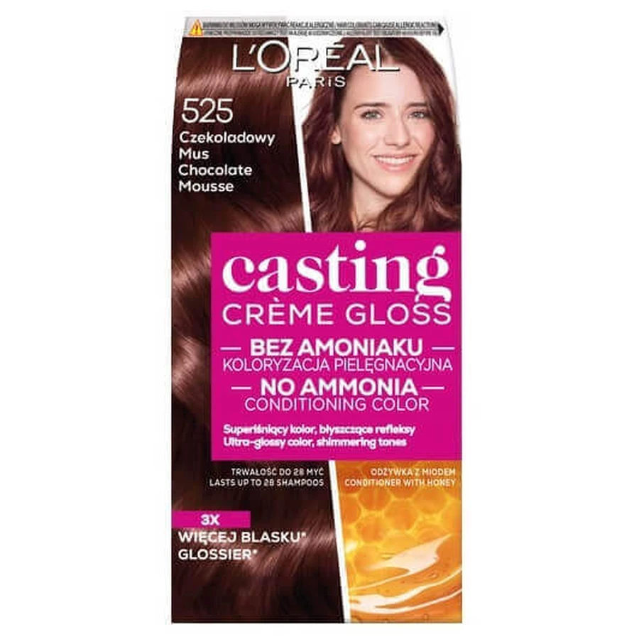 L Oreal Paris Casting Creme Gloss Краска для волос 525 Шоколадный мусс: цены и характеристики