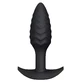 Силіконова анальна пробка Marc Dorcel Wavy Plug Black
