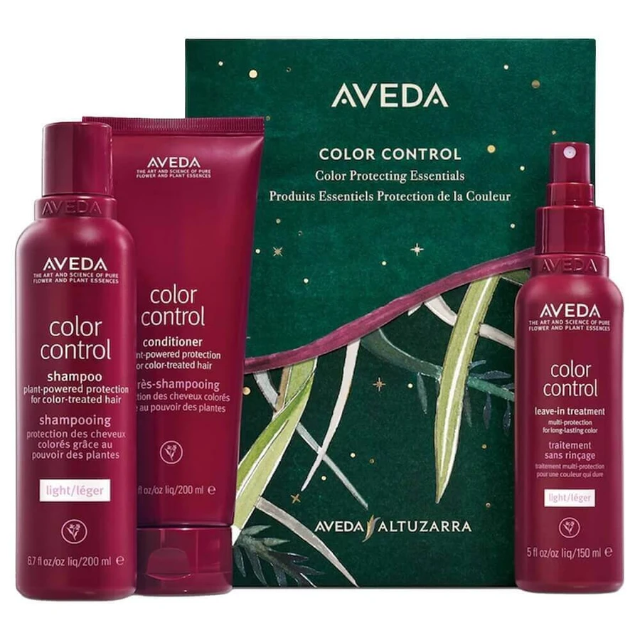 Легкий шампунь Aveda Color Control Set, 200 мл + кондиціонер, 200 мл + незмивний кондиціонер, 150 мл: ціни та характеристики
