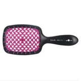 Щітка для розплутування волосся Janeke Superbrush Black and Fuchsia