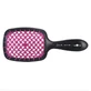 Щітка для розплутування волосся Janeke Superbrush Black and Fuchsia