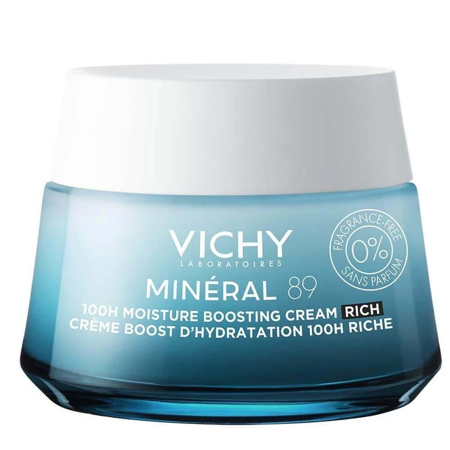 Увлажняющий и восстанавливающий крем Vichy Mineral 89 Rich 100h, 50 мл: цены и характеристики