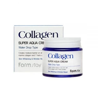 FarmStay Collagen Super Aqua Hydrating Cream Water Drop, 80 мл
