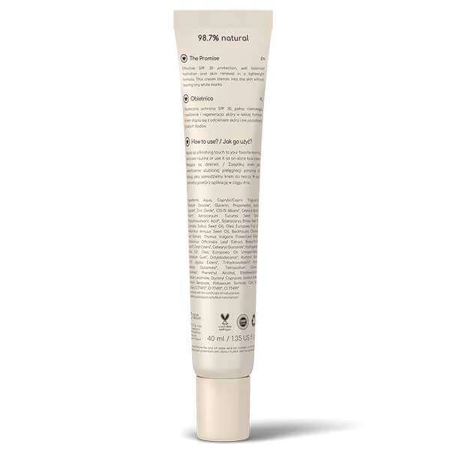 Resibo Team Солнцезащитный, увлажняющий и регулирующий крем, SPF 30, светлый, 40 мл: цены и характеристики
