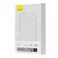 Чохол Baseus Simple 2 Case для iPhone 14 Pro тонкий прозорий