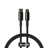 Baseus CATLWJ-01 Lightning - USB-C PD 20W 480Mbps cablu 1m - negru