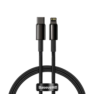 Baseus CATLWJ-01 Lightning - USB-C PD 20W 480Mbps cablu 1m - negru