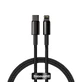 Baseus CATLWJ-01 Lightning - USB-C PD 20W 480Mbps cablu 1m - negru