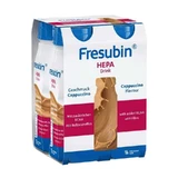 Харчовий продукт Fresubin Hepa спеціального медичного призначення, зі смаком капучино, 4 шт. по 200 мл