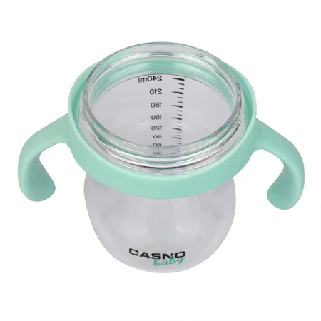 Casno Baby, баночка для пігулок 2 в 1 Запаморочення, ментолова, від 6 місяців, 240 мл: ціни та характеристики