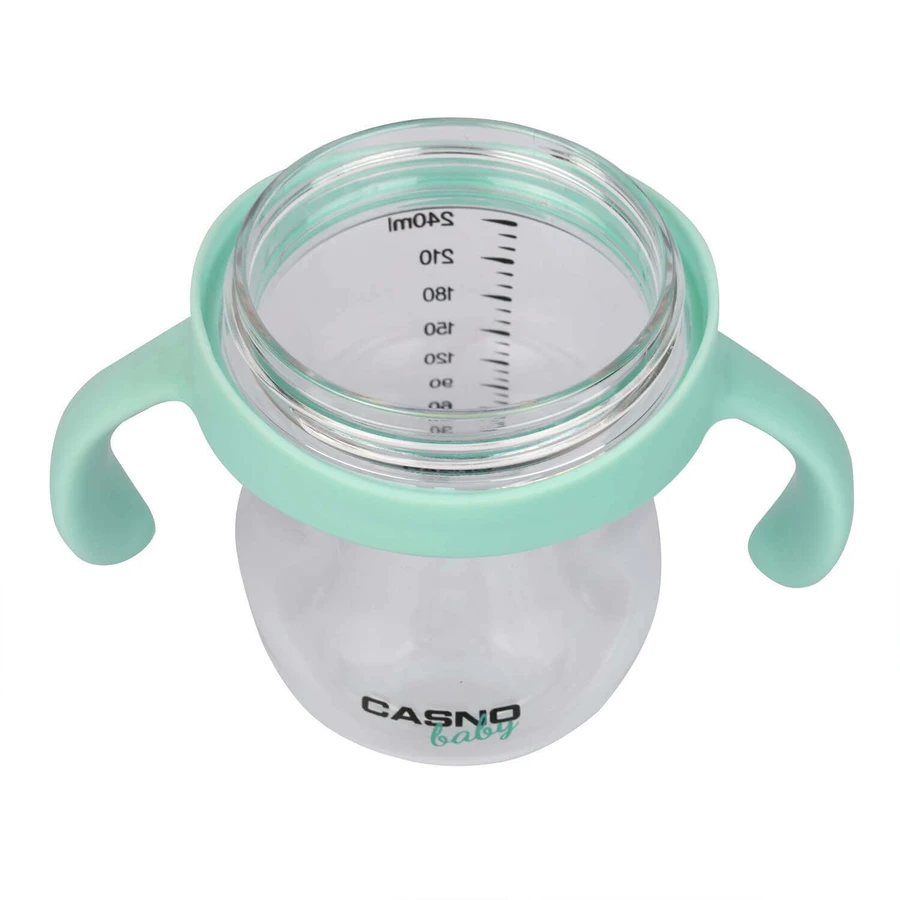 Casno Baby, баночка для пігулок 2 в 1 Запаморочення, ментолова, від 6 місяців, 240 мл: ціни та характеристики