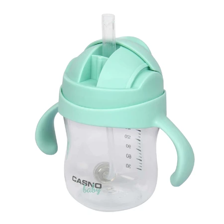 Casno Baby, баночка для пігулок 2 в 1 Запаморочення, ментолова, від 6 місяців, 240 мл: ціни та характеристики