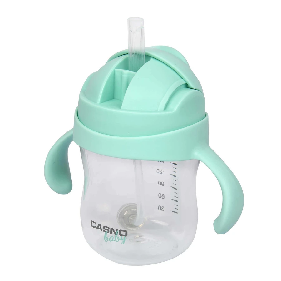 Casno Baby, баночка для пігулок 2 в 1 Запаморочення, ментолова, від 6 місяців, 240 мл: ціни та характеристики