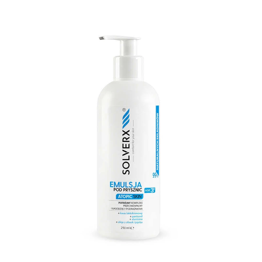 Емульсія для душу Solverx Atopic Skin для атопічної шкіри, 250 мл: ціни та характеристики