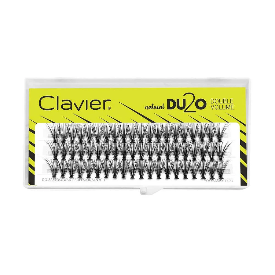 Накладні вії Clavier Natural Du2o Double Volume 11 мм: ціни та характеристики