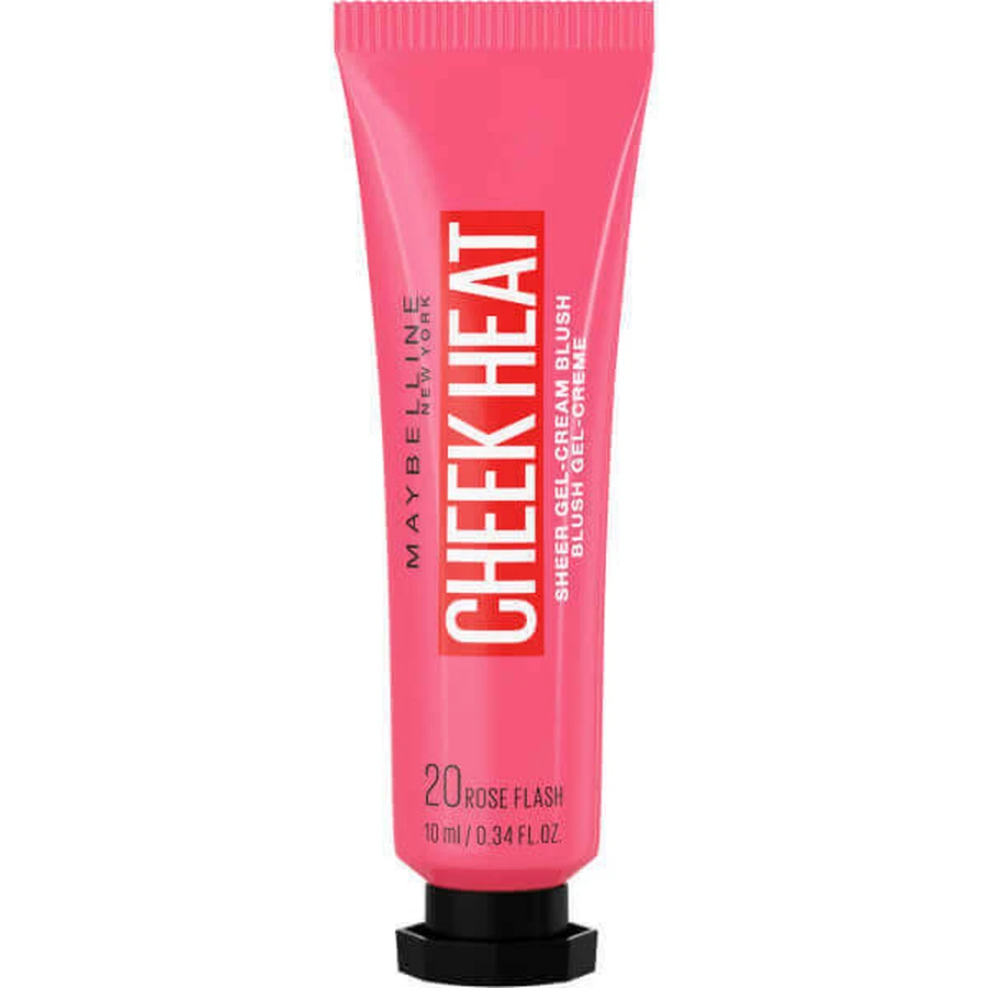 Фард-де-обр кремов Maybelline Cheek Heat 20 Rose Flash, 10 мл: цены и характеристики